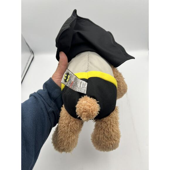 Large Gund Batman Plush Teddy Bear 21” Long Used - Picture 5 of 6